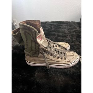 TRUE RELIGION MENS SZ 9.5 M HIGH TOP “FOLD OVER” SHOES HANABEL